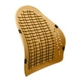 thumbnail image 2 of Comfortable Car Back Pillow Back Support with Massaging Beads Improve Sitting Posture Adjustable Versatile for Computer Desk Chair Yellow Style A, 2 of 8