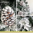 thumbnail image 3 of Árbol de Navidad Nevado Artego 2.20m Premium Pino Artificial Frondoso incluye maleta, 3 of 8