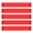 Red, variant on Yihuala 5Pcs Resistance Loop Exercise Band for Working Out Stretching, Elastic Workout Band Fitness Band for Stretching
