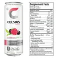 CELSIUS Raspberry Acai Green Tea, Functional Essential Energy Drink 12