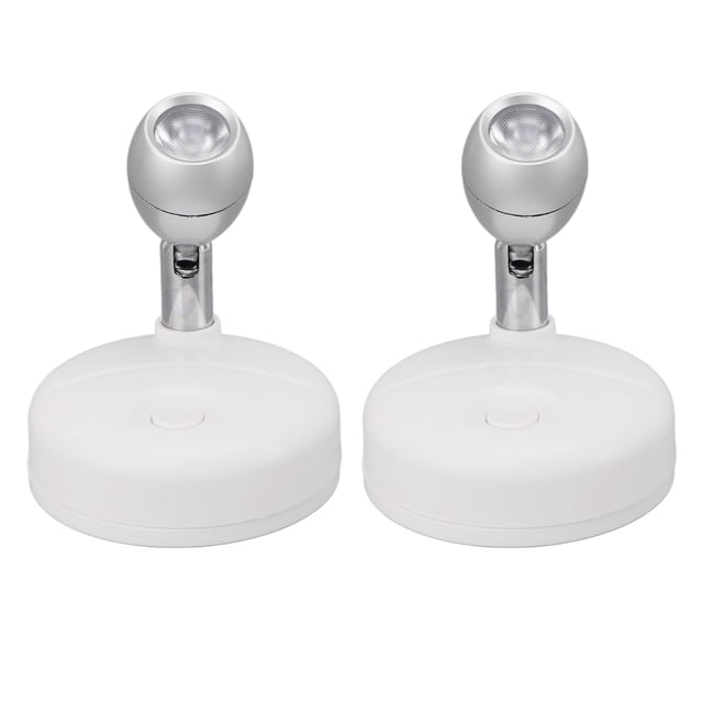 Spotlight Inalmbrico en Interiores, Luz Blanca Con Batería RGB Rotable Pequeño Luche Para Tienda