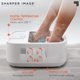 thumbnail image 2 of Baño de pies calentado Sharper Image Spahaven con burbujas, 2 of 9