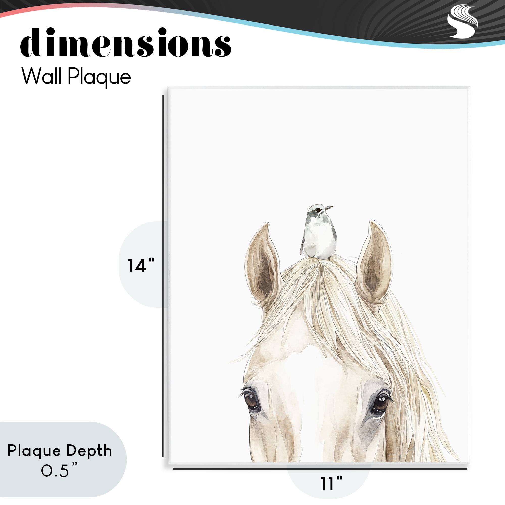 Stupell Industries Unexpected Guest Animals Wall Plaque Art, design by Svetlana Aleynikova