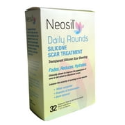Neosil Silicone Scar Daily Rounds, 32 Count