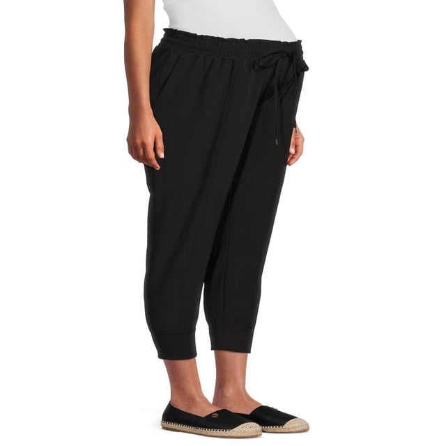 CHUANK Pantalon Jogger de Maternité pour Femmes