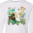 thumbnail image 4 of Inktastic Cute Lizards Hanging out Long Sleeve Youth T-Shirt, 4 of 5
