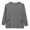 Gray, variant on Girls Casual Tunic Tops,Teen Girls Shirts Long Sleeve Solid Color Crewneck Tops with Pockets for 6-13 Years