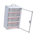 thumbnail image 2 of BELOVING Phone Storage Cabinet Phone Locker with 2 Keys Classroom Lockable Office Wall Mounted Pocket Chart Lock Box Smartphone Keeper 48 Slots, 2 of 9