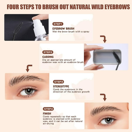 Eyebrow Soap 3d Brows Styling Soap Long Lasting Eyebrow Setting Gel For