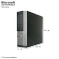 thumbnail image 3 of Restored Dell OptiPlex 3020 SFF Desktop, Intel Quad Core I54590 3.3 GHz, 12 GB DDR3, 1 TB HDD, DVDRW, WiFi, Bluetooth, Mouse&Keyboard, Windows 10 Pro 64 Bit (EN/FR/ES) (Refurbished), 3 of 7