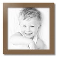 thumbnail image 2 of ArtToFrames 16" x 16" Honey Picture Frame, 16x16 inch Brown Wood Poster Frame (WOM-4459), 4 Pack, 2 of 7