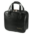 thumbnail image 1 of Bolsa de cosméticos de mano, bolsa de maquillaje portátil, bolsa de maquillaje de gran capacidad, bolsa de almacenamiento negra con asa, 1 of 7