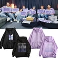 thumbnail image 2 of KPOP BTS Yet To Come in BUSAN Mismo Algodón Cremallera Sudadera Hombres Y Mujeres Talla Grande Streetwear Moda Suelta Con Capucha Versión Coreana Harajuku Casual Pareja Chamarra Tops, 2 of 4