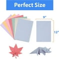 thumbnail image 2 of Construction Paper (600 Sheets), Construction Paper Bulk, 9 x 12 Construction Paper Assorted Colors, Construction Paper for Kids, Color Art Paper, 600 Sheets Per Pack, 1 Pack (600), 2 of 6