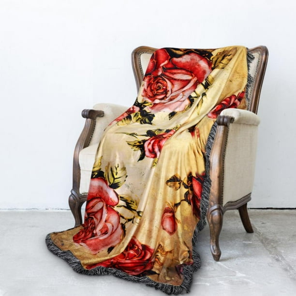 OCHINE Large Flannel Fleece Throw Blankets, Double Sided Throw Size