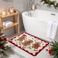 thumbnail image 6 of Dpityserensio Christmas Bath Mat,Non Slip Absorbent Rug for Bathroom Kitchen, Winter Holiday Decor, 6 of 6