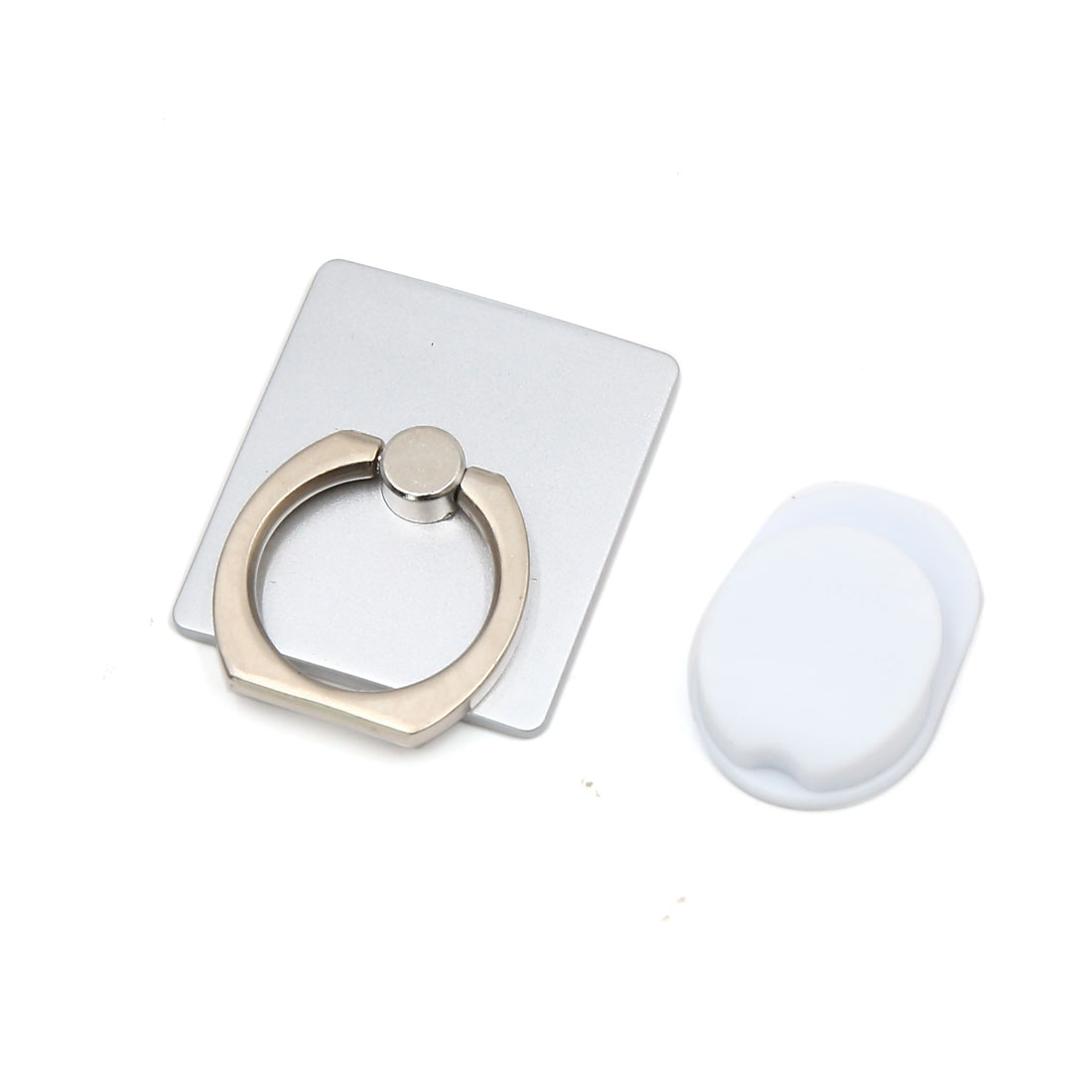 Universal Silver Tone 360 Degree Rotatable Cell Mobile Phone Holder