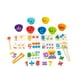 thumbnail image 1 of Juego de cuentas con clip, juego de contar y combinar, bolas de madera de arcoíris en tazas, juguetes de clasificación de colores del arcoíris para, 1 of 9
