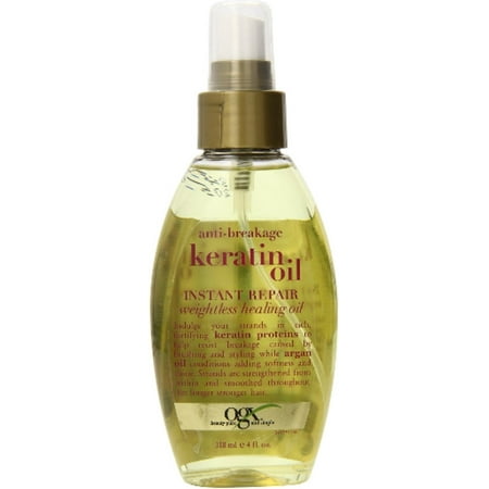 OGX Shimmering Keratin Oil, Ever Straight Brazilian Keratin Therapy ...