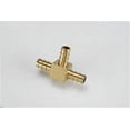 thumbnail image 2 of Elkhart Supply Fresh Water Fitting 51151 BestPEX; PEX Coupler; Tee; Brass; With Barcoded, 2 of 5