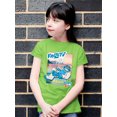 thumbnail image 2 of Frozeti the Yeti - Dippin’ Dots Summer Vibes Graphic Youth's T-shirt, 2 of 4
