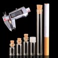 thumbnail image 4 of U8MO 10mm Cork Stopper Glass Vial Jars Test Tube Containers Bottle Drift Bottle DIY-1ml 10*28mm Vial, 4 of 4