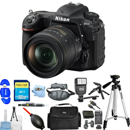 Nikon D500 DSLR Camera with 16-80mm f/2.8-4E ED VR Lens!! PRO BUNDLE BRAND NEW!!