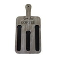 thumbnail image 1 of Wooden Coffee Pods Storage Organizer Stand, Rectangular Wall Holder with Handle for Cups And Coffee Pods, Mdf Material for Kitchen, Cafe, And Home Use, Keeps Pods Neat And , A Coffee Storage Rack, 1 of 6