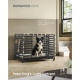thumbnail image 2 of Jaula para perros SONGMICS HOME Heavy-Duty XL para perros grandes, color negro, 2 of 6