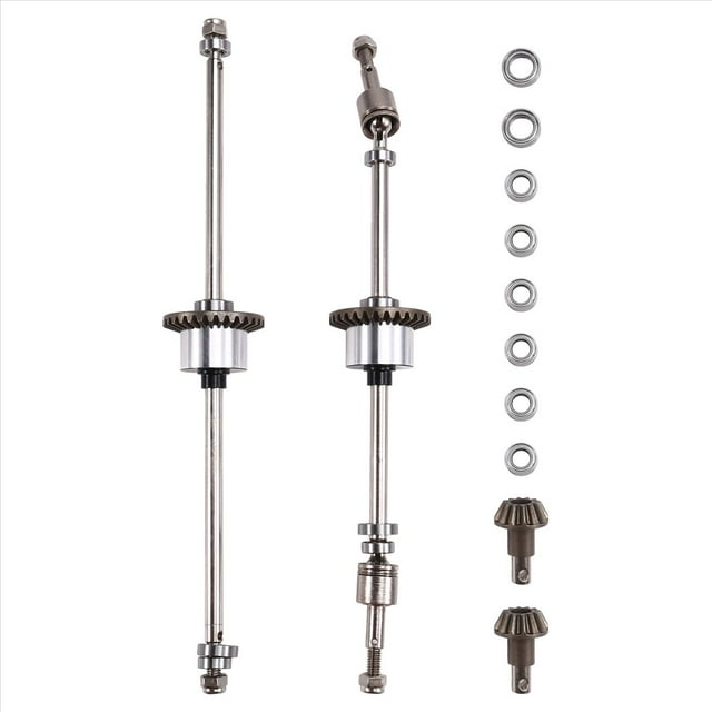 Kit de Manguito Recto para Eje Delantero y Trasero de Coche de Juguete Mejorado RC para Piezas de Actualización de Coche RC MN128 MN86 G500 1/12