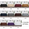 thumbnail image 4 of Graflsoa Universal Anti-Slip Sofa Cover, 4-Seater Camel Milk Silk Stretchable Slipcover for All Seasons, 4 of 6