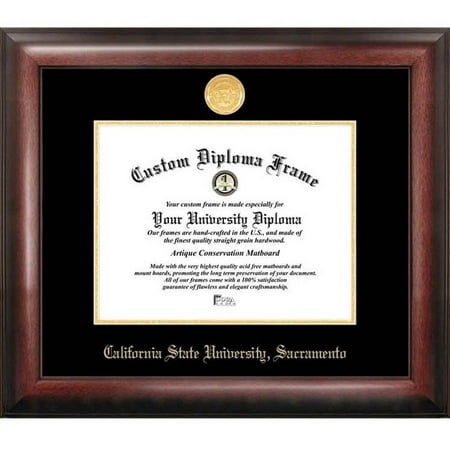 Illinois University Diploma Frame - California State Sacramento University 8.5
