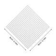 thumbnail image 2 of LOLIPPYY 40Pcs Plastic Mesh Canvas Sheets White Grid for Needlepoint Cross Stitch and Handmade, 2 of 8
