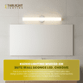 thumbnail image 2 of Kuzco LED Wall Sconce Cylinder White Opal Glass Brushed Nickel Finish, 2 of 7