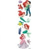Disney Slims Dimensional Stickers-The Little Mermaid, Pk 6, Sticko