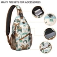 thumbnail image 2 of Giraffe Print Backpack - Lightweight Hiking Bag for School & Travel Hiking Backpack, 2 of 6
