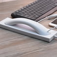 thumbnail image 3 of ZLight Classic Telephone Receiver Microphone Professional Retro Solid Color Cellphone Handset Phone Accessory Receivers Devices white, 3 of 6