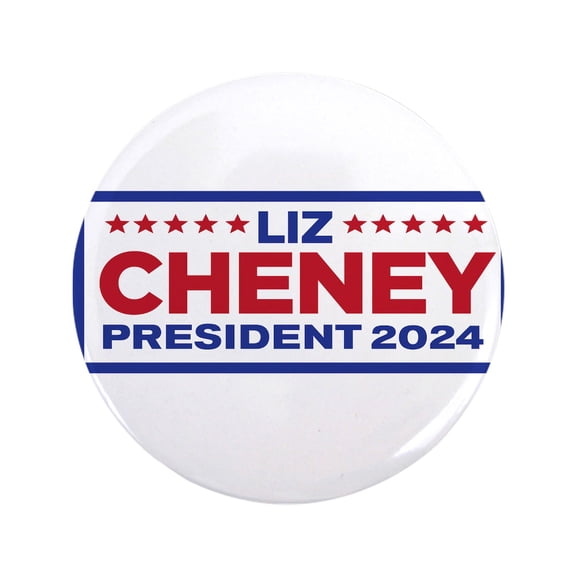 CafePress - Liz Cheney For President 2024 3.5 Button - 3.5" Button
