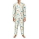 thumbnail image 3 of Balery Dandelion Pijama para Hombre de Dos Piezas con Manga Larga, Conjunto de Dormir y Descanso Suave con Bolsillos-Large, 3 of 7