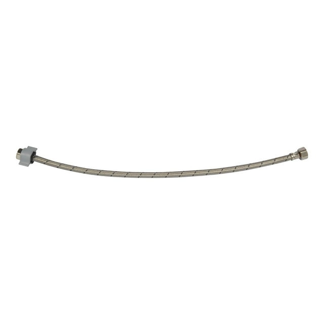 Conectores Para Lavabo 1/2"X1/2" Fip Acero Inoxidable 55 Cm