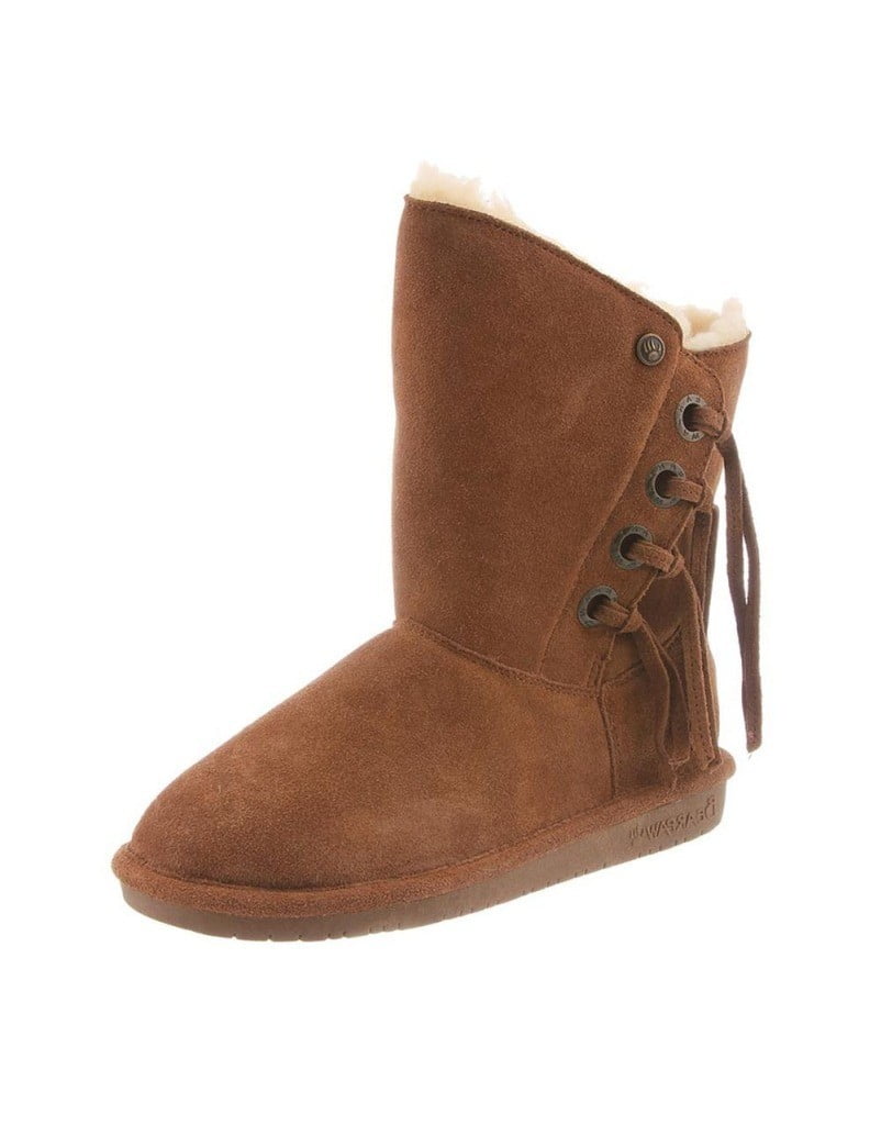 Bearpaw Bearpaw Boots Womens Arya Tall Cow Suede Low Profile Outsole