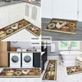 thumbnail image 3 of Farmhouse Kitchen Rugs and Mats Set of 2, Farm Rooster Kitchen Mat, Seasonal Holiday Cooking Sets Washable Non-Slip Floor Mats for Home Kitchen Decor - 17x29 and 17x47 Inch, 3 of 8
