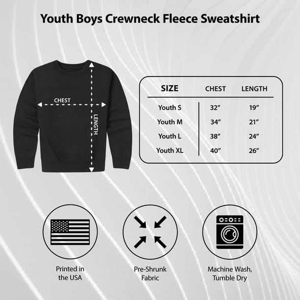 Disney - All American Mickey - Toddler & Youth Crewneck Fleece