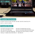 thumbnail image 2 of BTY-M6K Laptop Battery for MSI Stealth Pro GF63 GF65 GF75 GS63VR GS73VR 7RG 7RG-005 Thin 8RB 8RC 8RD 8RD-031TH 8RC 8RF 8SC 8RX Thin WS63 8SK WP65 WF65 WF75 MS-16K3 MS-17B4 MS-16W1 MS-16R1, 2 of 9