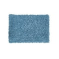 thumbnail image 5 of Home Weavers Fantasia Collection 100% Cotton Bathroom Rugs Set, Machine Washable Rug, Extra Soft and Absorbent bath Rug, Kitchen Mat, Bath Rug, Bath Floor Mat Non Slip, 17"x24" Rectangle, Blue, 5 of 5
