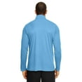 thumbnail image 3 of Team 365 TT31 Men's Zone Performance Quarter-Zip Pullover-Sport Light Blue-3XL, 3 of 3