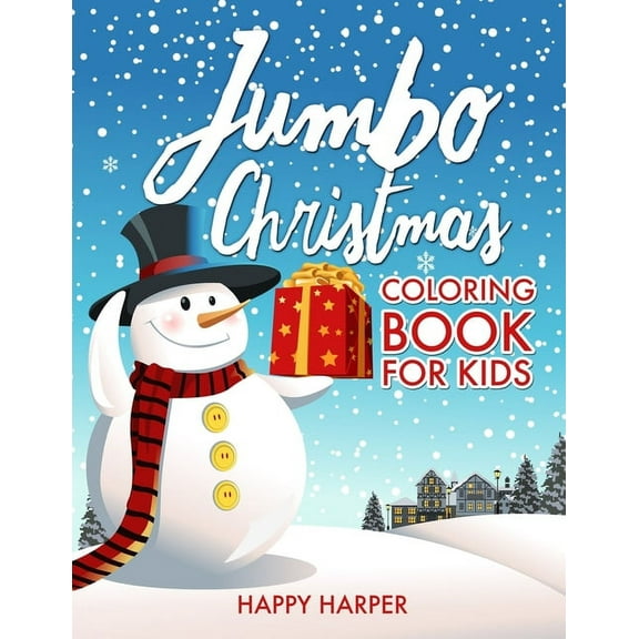 Jumbo Christmas Coloring Book, (Paperback)