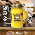 thumbnail image 2 of Rani Ghee Pure & Natural from Grass Fed Cows (Clarified Butter) 8oz (227g) ~ Glass Jar | Paleo Friendly | Keto Friendly | Gluten Friendly | Kosher, 2 of 9