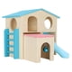 thumbnail image 2 of Hamster Fun House Toy, Fun Durable Hamster House Hut Safe With Hanging Bell Ladders For Exercise For Play ANGGREK Otros, 2 of 8