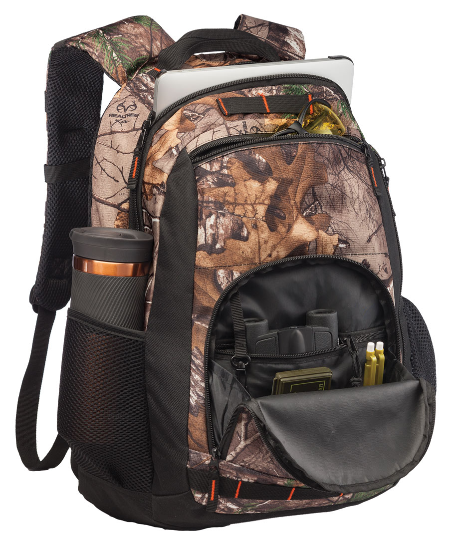 RealTree Camo American Flag Backpack US Flag Camo Backpack with Laptop Computer Section - image 2 of 3